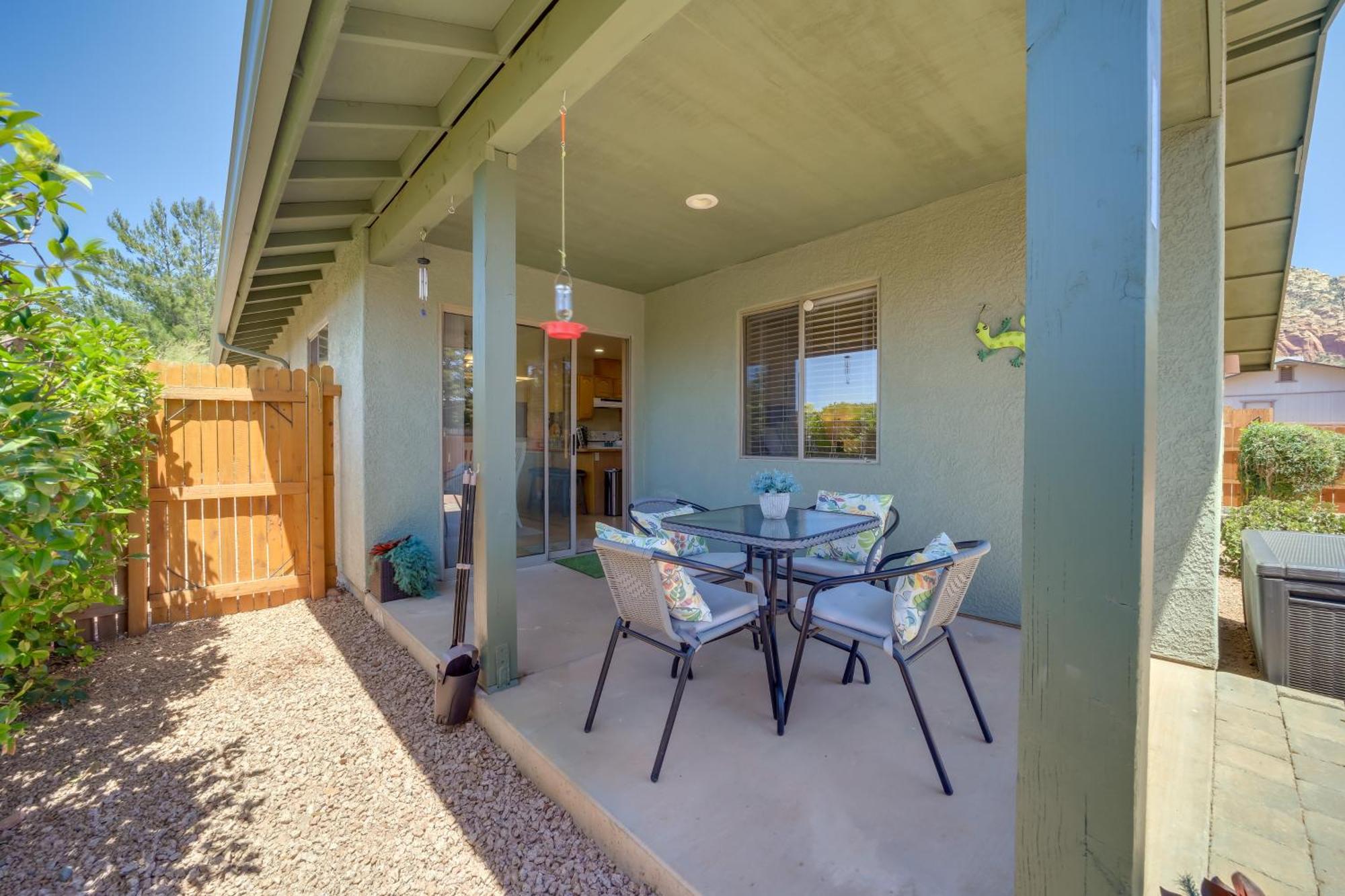 Red Rock Retreat With Patio 3 Mi To Downtown Sedona Villa Exterior foto