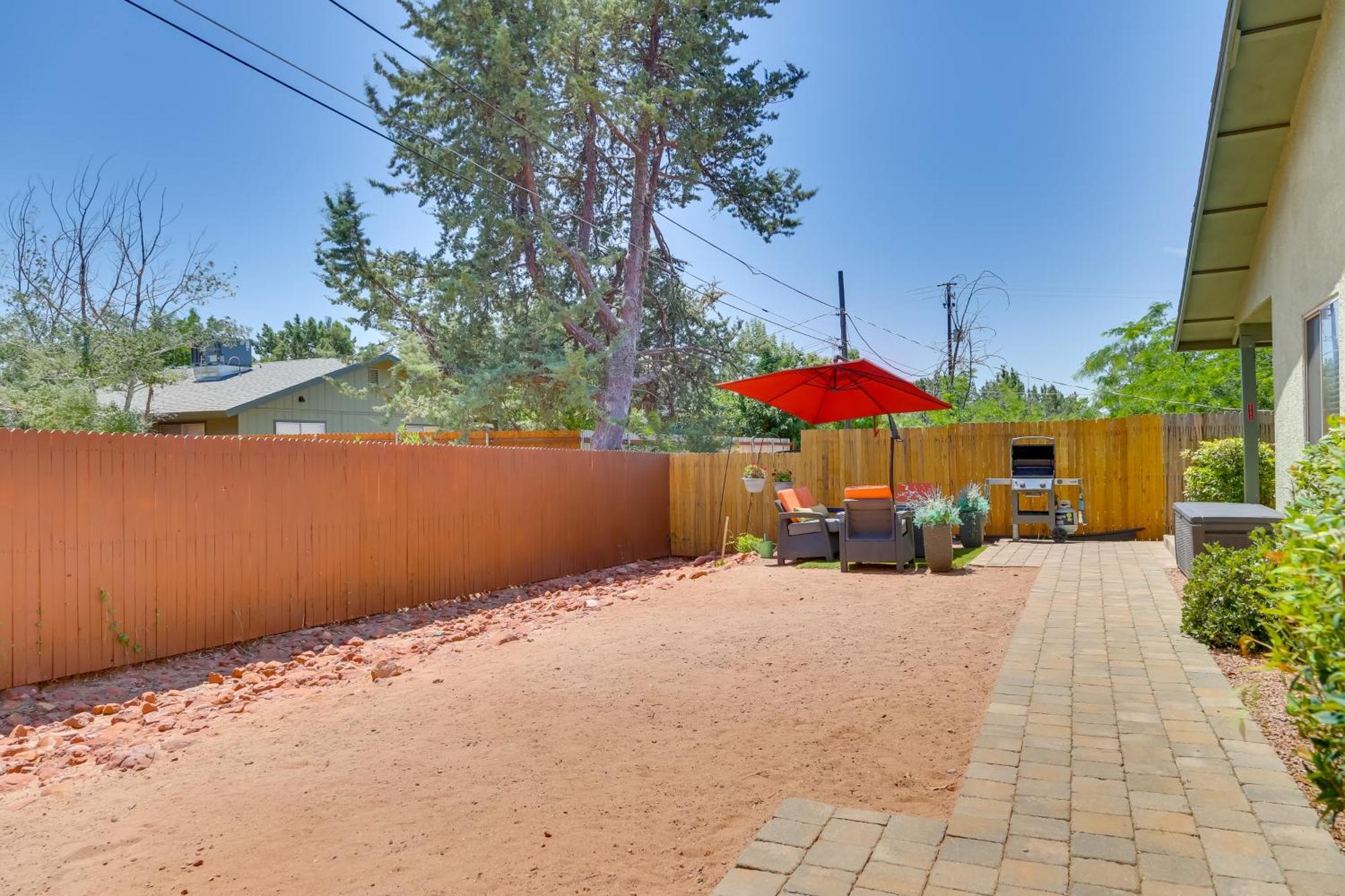 Red Rock Retreat With Patio 3 Mi To Downtown Sedona Villa Exterior foto